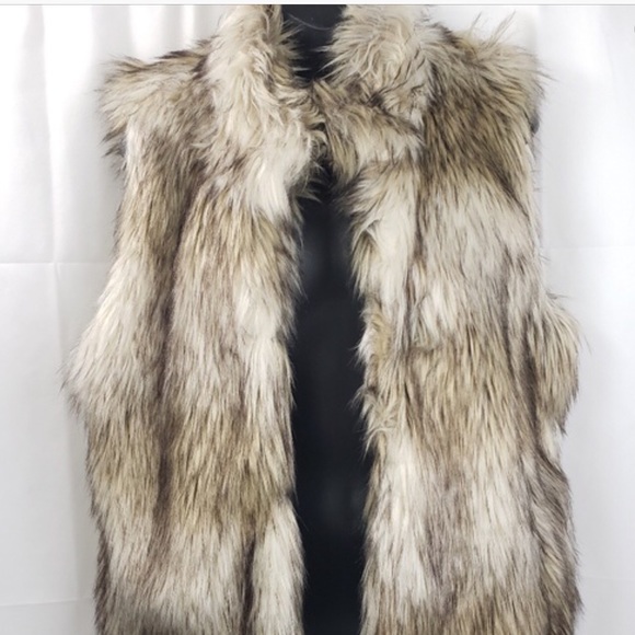 Faux Fur Jacket Vest - Picture 2 of 8